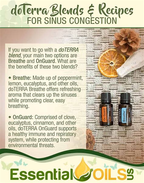 Best doTERRA Products for Cold and Sinus Symptoms | Essential Oils Us