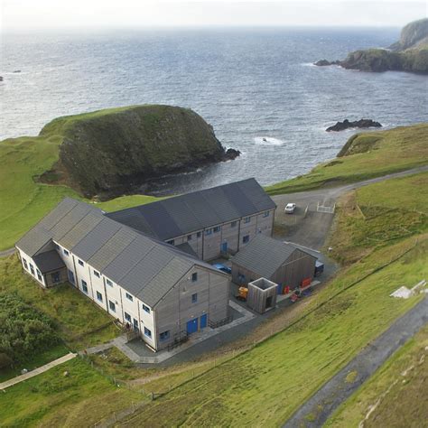 Fair Isle Bird Observatory 1 | Aerial View of the Fair Isle … | Flickr