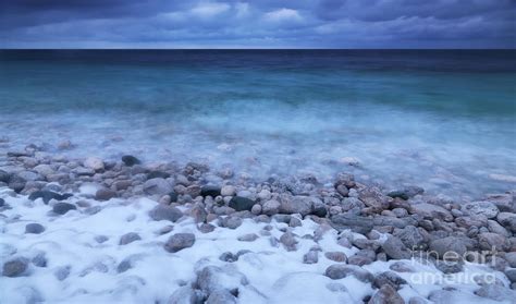 Shore of Georgian Bay in Winter Photograph by Maxim Images Exquisite Prints | Fine Art America