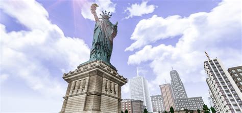 Statue Of Liberty for Minecraft | Minecraft PE Maps