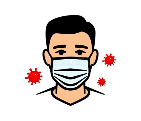 Gas Mask Vector Illustration. Respirator. Biological Hazard Stock Vector - Illustration of fear ...