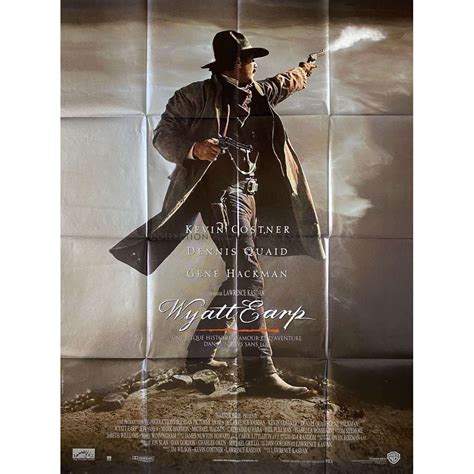 WYATT EARP Movie Poster (47x63 in. - 1994 - France)