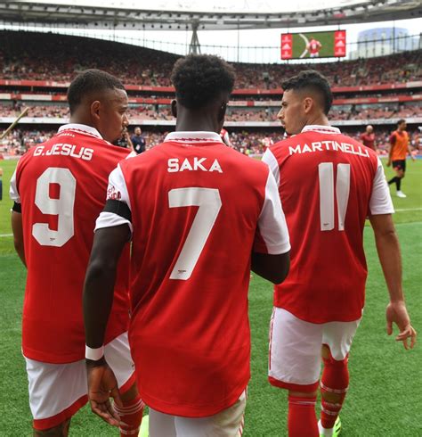 Bukayo Saka and Gabriel Martinelli are 'leading the club' as Arsenal ...