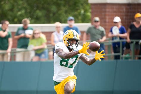 Packers rookie Romeo Doubs has become Aaron Rodgers’ favorite receiver