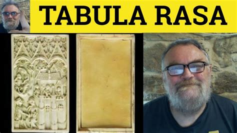 🔵 Tabula Rasa Meaning - Tabula Rasa Examples - Tabula Rasa Definition - Latin in English Tabula ...