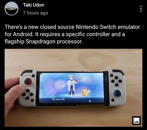 A shady Nintendo Switch emulator for Android has popped up online, and ...