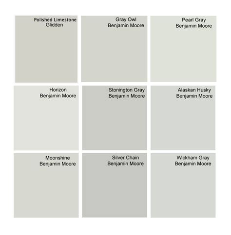 Glidden Paint Colors Gray