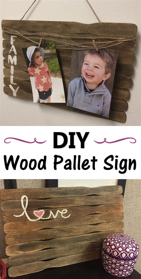 wood pallet signs - S&S Blog