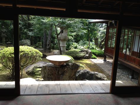 Traditional Japanese Houses Gardenstunning View Of The Garden Tokyo ...