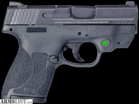 ARMSLIST - For Sale: SMITH & WESSON M&P SHIELD M2.0 9MM WITH GREEN ...