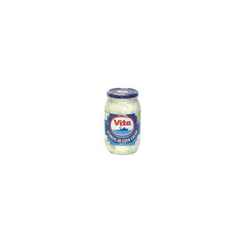 Vita Herring in Sour Cream, 30 oz