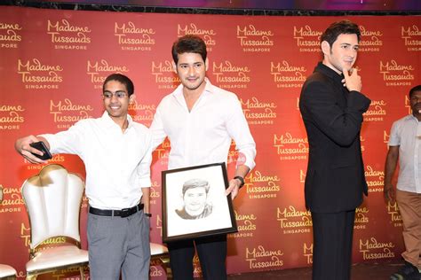 Mahesh Babu unveils Wax Statue