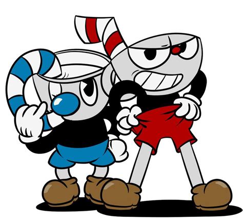 Cuphead and Mugman by Mararia0w0 on DeviantArt | Cartoon network art, Funny art, Retro cartoons