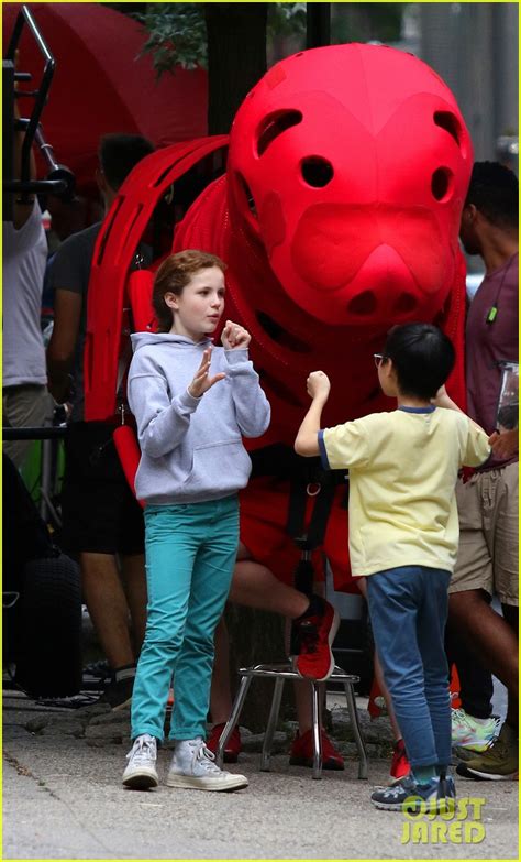 See Photos from 'Clifford the Big Red Dog' Live-Action Movie Set!: Photo 4334737 | Pictures ...