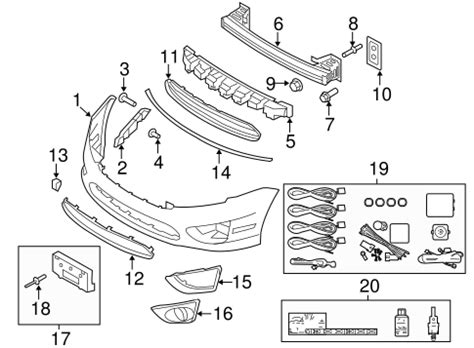 2010 Ford Fusion Front End Parts Diagram | Reviewmotors.co