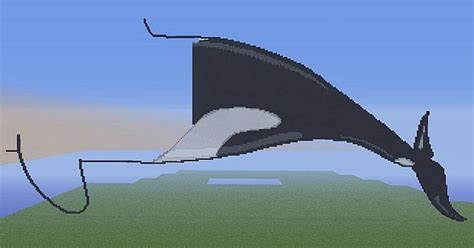 Giant Orca Pixel Minecraft Map