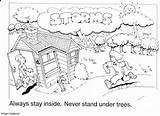 Earthquake Coloring Pages For Kids sketch template