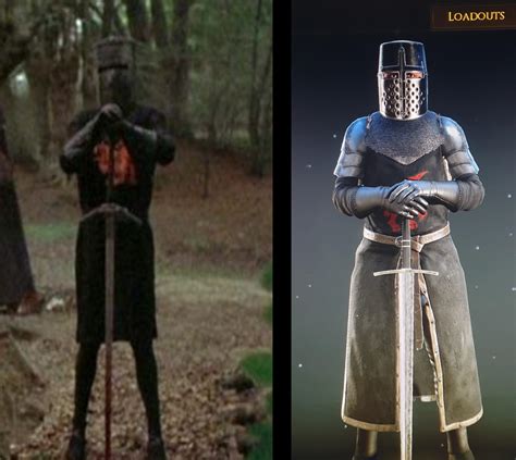 I tried to make Black Knight from "Monty Python and The Holy Grail" : r/Mordhau