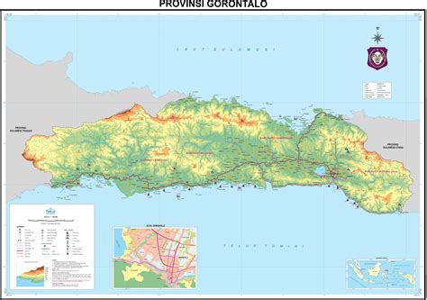 AMAZING INDONESIA: GORONTALO PROVINCE MAP