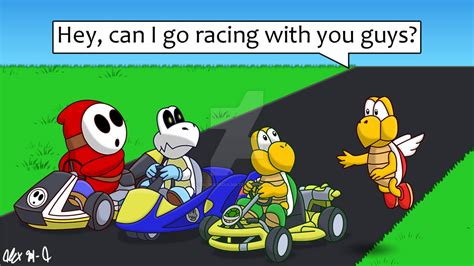 Karting Koopa Troop by RosalinasSoulmate on DeviantArt