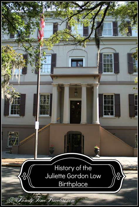 A history of the Juliette Gordon Low Birthplace in Savannah, Georgia ...