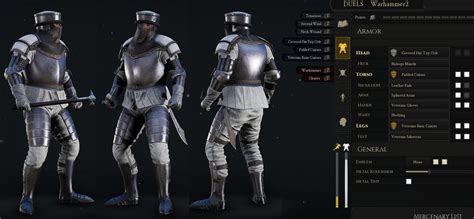 Simple 2-3-3 Duel Build with the New Flat Top Helmet : r/MordhauFashion