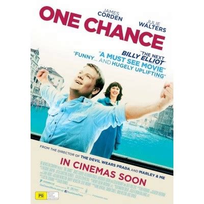 One Chance Movie Poster #3 - Internet Movie Poster Awards Gallery