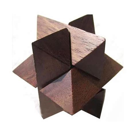 Wood Wooden Star Puzzle at Rs 150/piece in Noida | ID: 15117497891