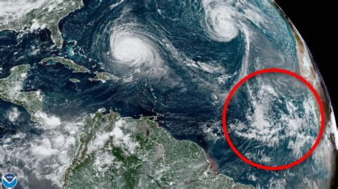 Disturbances in Atlantic merge together, likely to become tropical depression, NHC says | FOX 35 ...