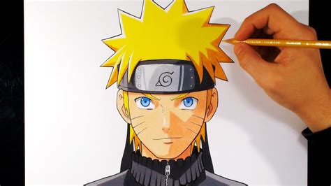 Como Dibujar A Naruto Uzumaki Youtube