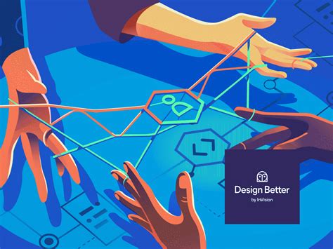 Illustrating the bridge between design and development by InVision on Dribbble