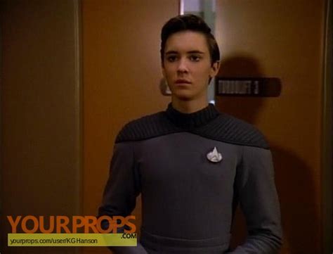 Star Trek: The Next Generation Acting Ensign Wesley Crusher Uniform original TV series costume