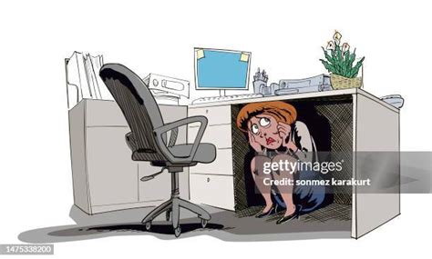 64 Hiding Under Desk Office Stock Photos, High-Res Pictures, and Images ...