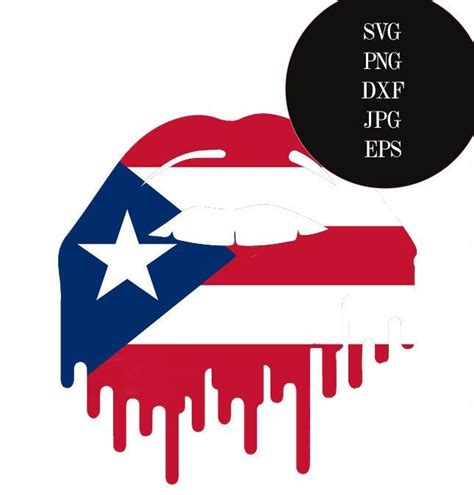 Craft Supplies & Tools Visual Arts Puerto Rico Svg Instant Download Cut ...