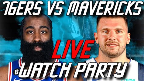 76ers vs Mavericks Live Stream Watch Party | Slightly Biased Bounce ...