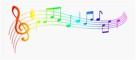 colorful musical notes png - Clip Art Library