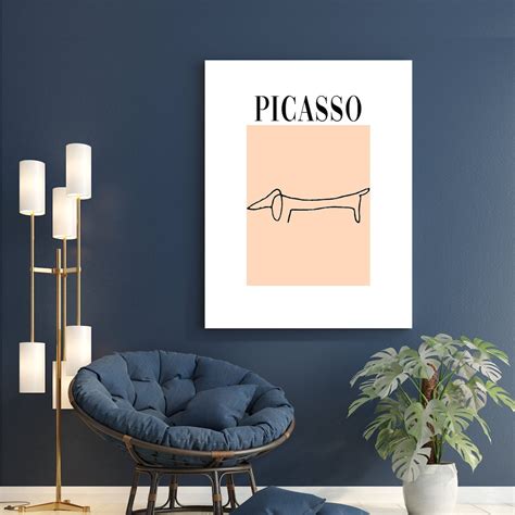 Picasso Dog Art, Pablo Picasso Exhibition, Printable Picasso Poster ...