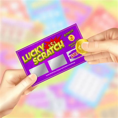 Free Vector | Scratch lottery tickets