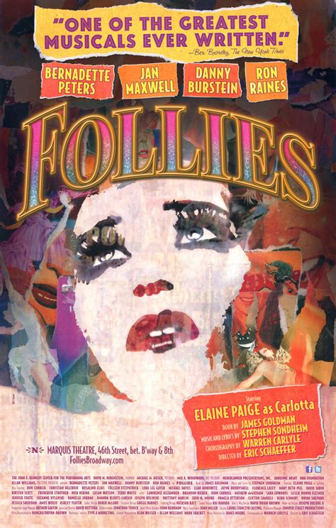 Follies Fraver theater poster – New York Theater