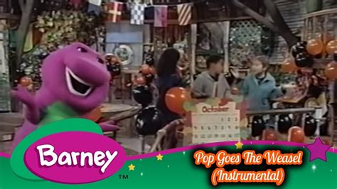 Barney - Pop Goes The Weasel (Instrumental) - YouTube