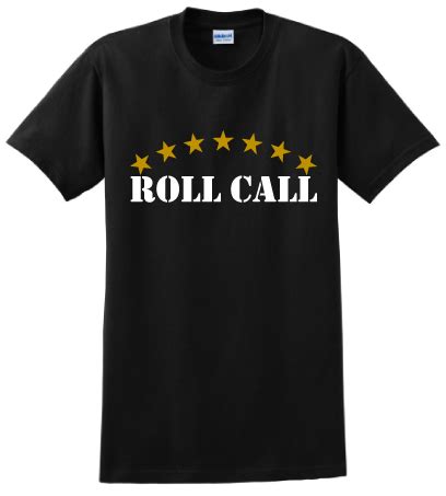 Roll Call Merchandise - Roll Call