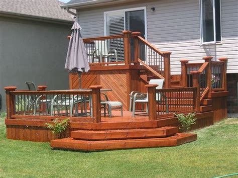 multi level deck designs with hot tub - Hoa Mayo