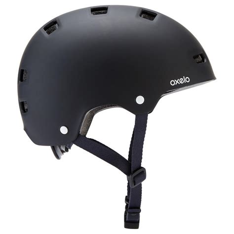 Inline Skating Skateboarding Scootering Helmet MF500 - Black/Blue