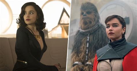 Emilia Clarke is very cryptic about a potential Star Wars return ...