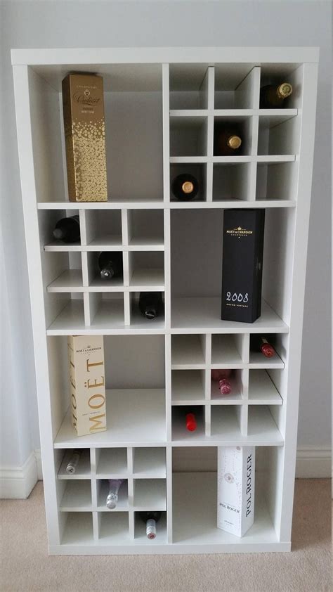 Wine Rack Insert For Ikea Kallax / Expedit Storage Unit Bottle | Etsy ...