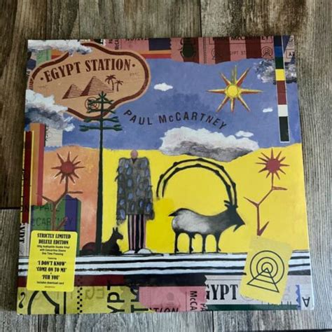 PAUL MCCARTNEY EGYPT STATION DELUXE VINYL! LIMITED ORANGE BLUE LP! SEALED! | eBay