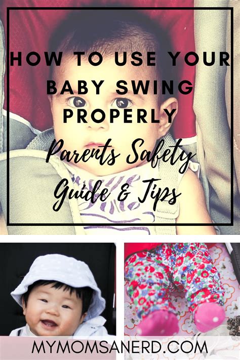 How To Use Your Baby Swing Properly | Parents Safety Guide & Tips • My ...