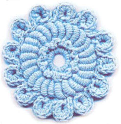 Textured Crochet Circle Pattern ⋆ Crochet Kingdom