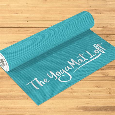 Printed Yoga Mat Personalized Yoga Mat Custom Pilates Mat