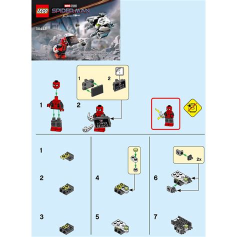 LEGO Spider-Man Bridge Battle Set 30443 Instructions | Brick Owl - LEGO ...